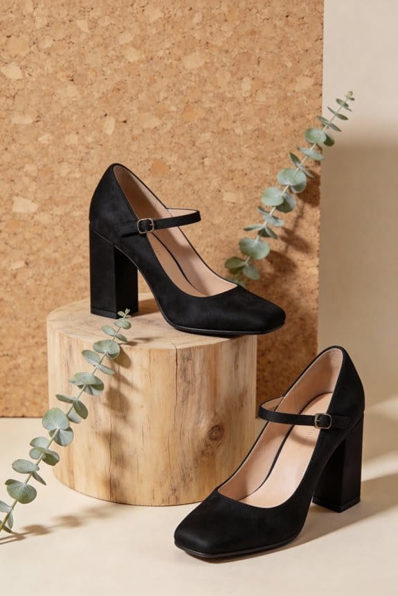 block heels for formalwear