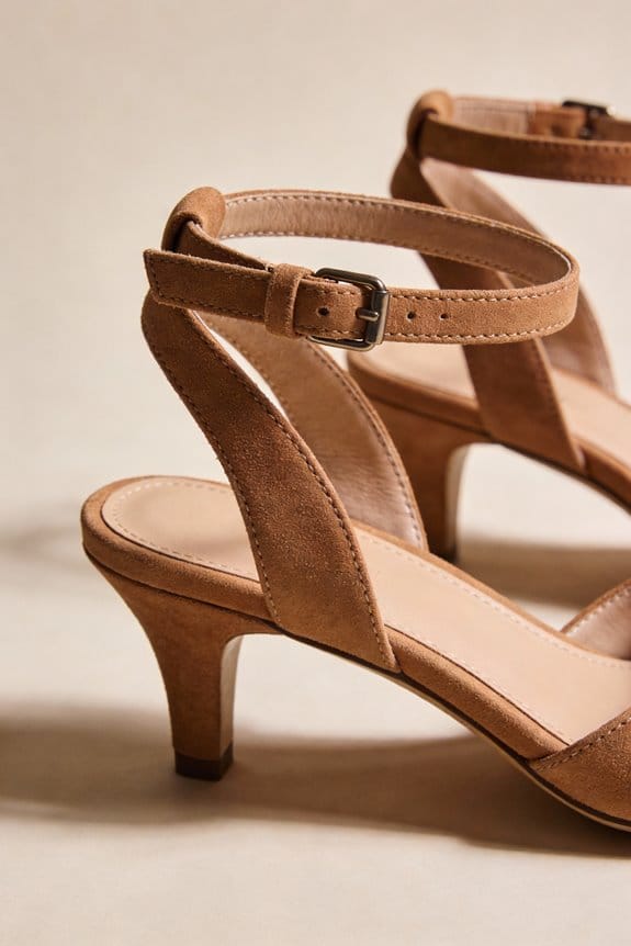 comfortable ankle strap selection