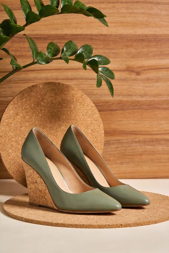 comfortable stylish wedge pumps