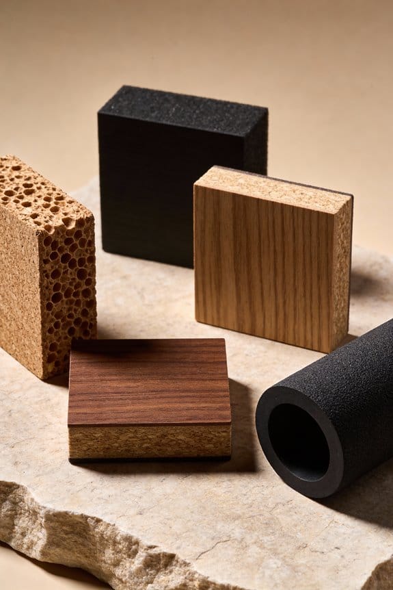 cork wood rubber comparison