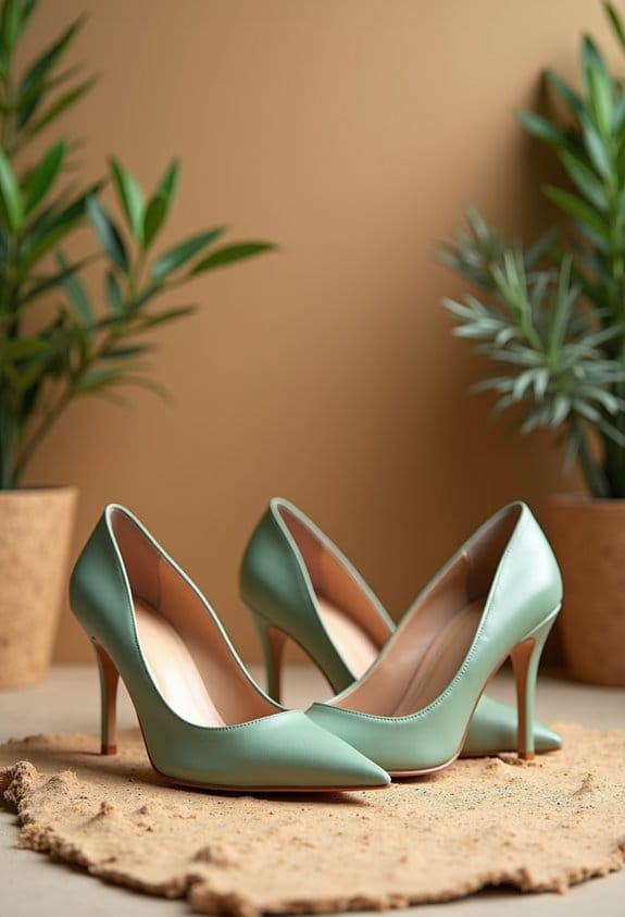 elevated pointed toe stilettos