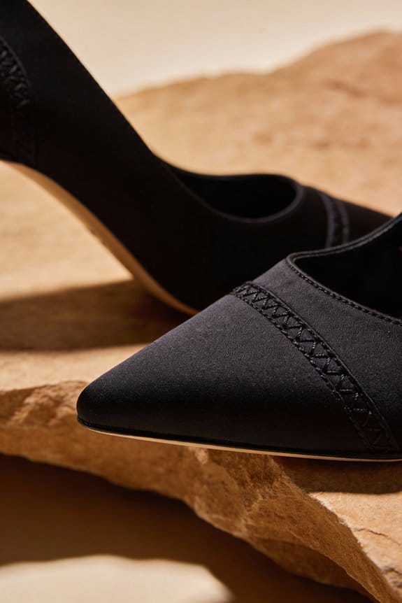 evening heels selection factors