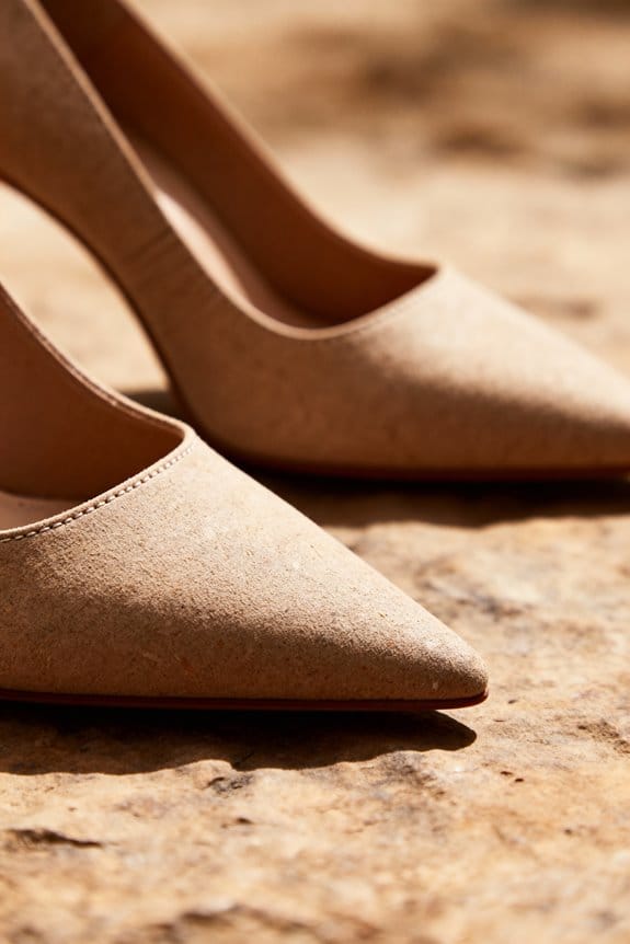 heel height and material