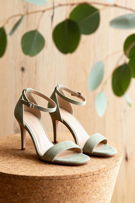 stylish ankle strap heels