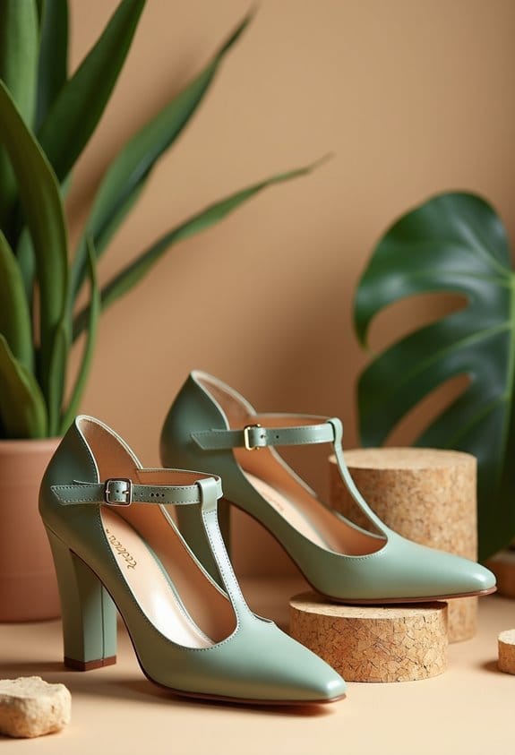 vintage t strap heels collection